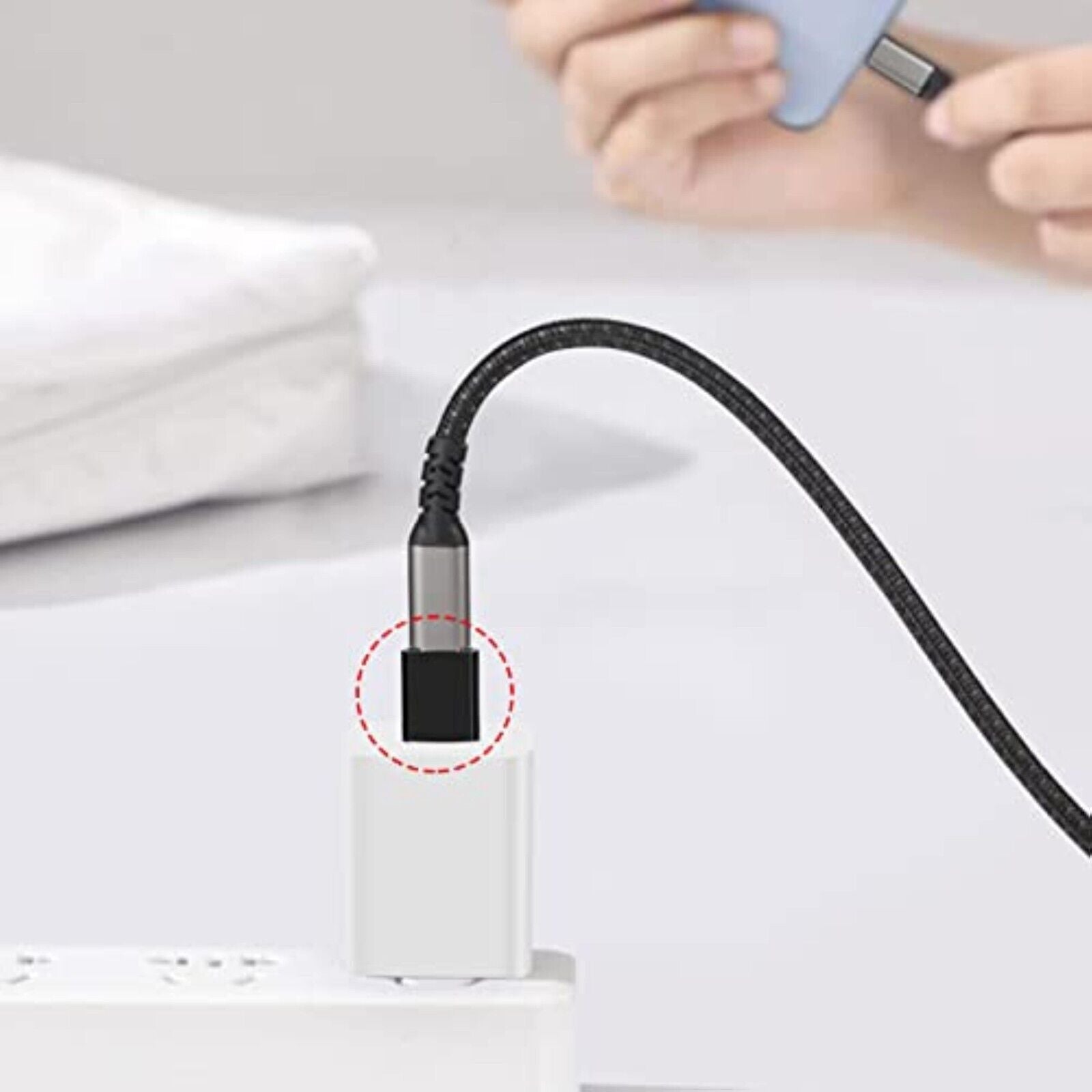 4x Micro USB,USB Typ C, USB Adapter Ladekabel Datenkabel für Samsung Huawei Oppo
