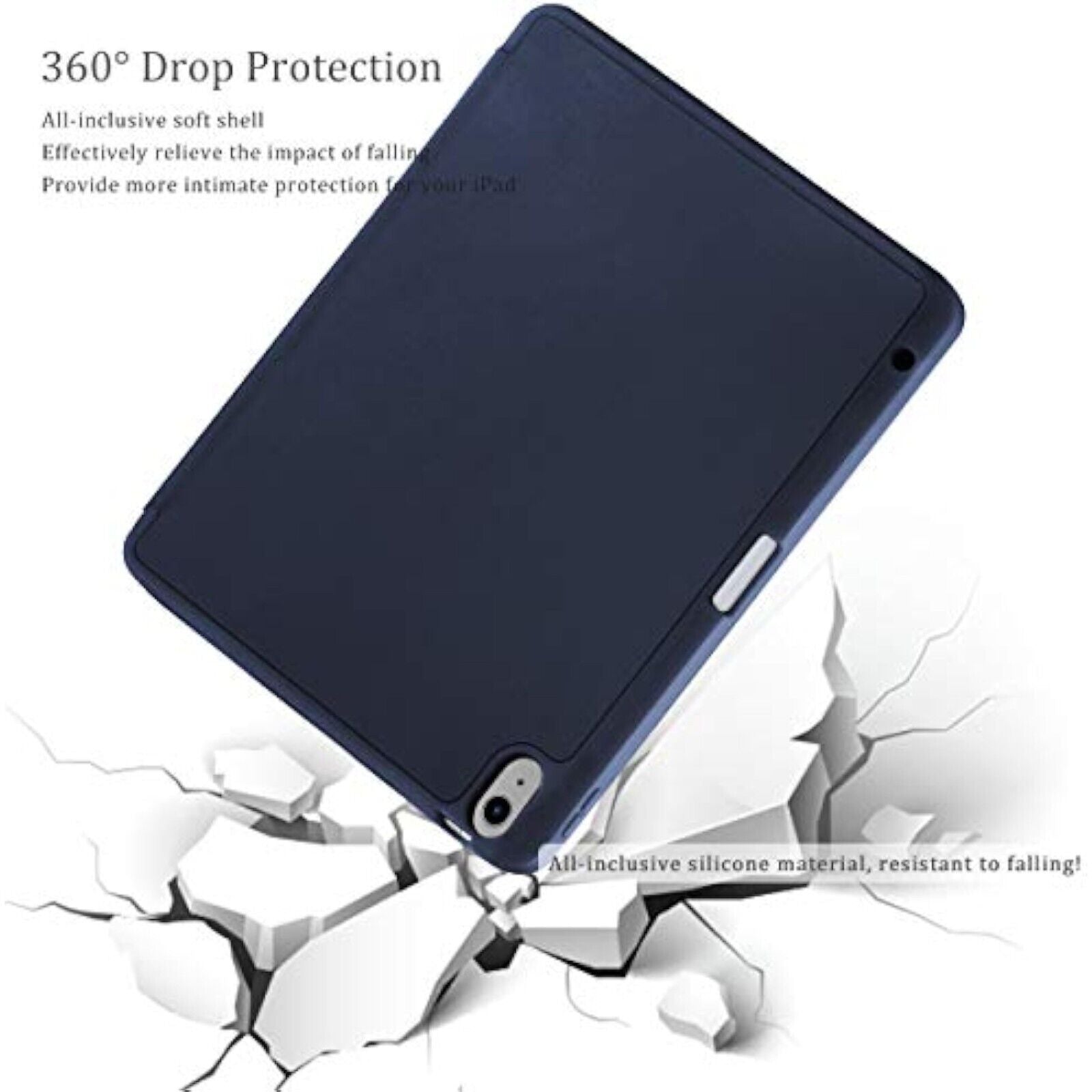 DE Protective Case For iPad 10.9 2020 Full Body Protection Rugged Shockproof iPad Air 4 