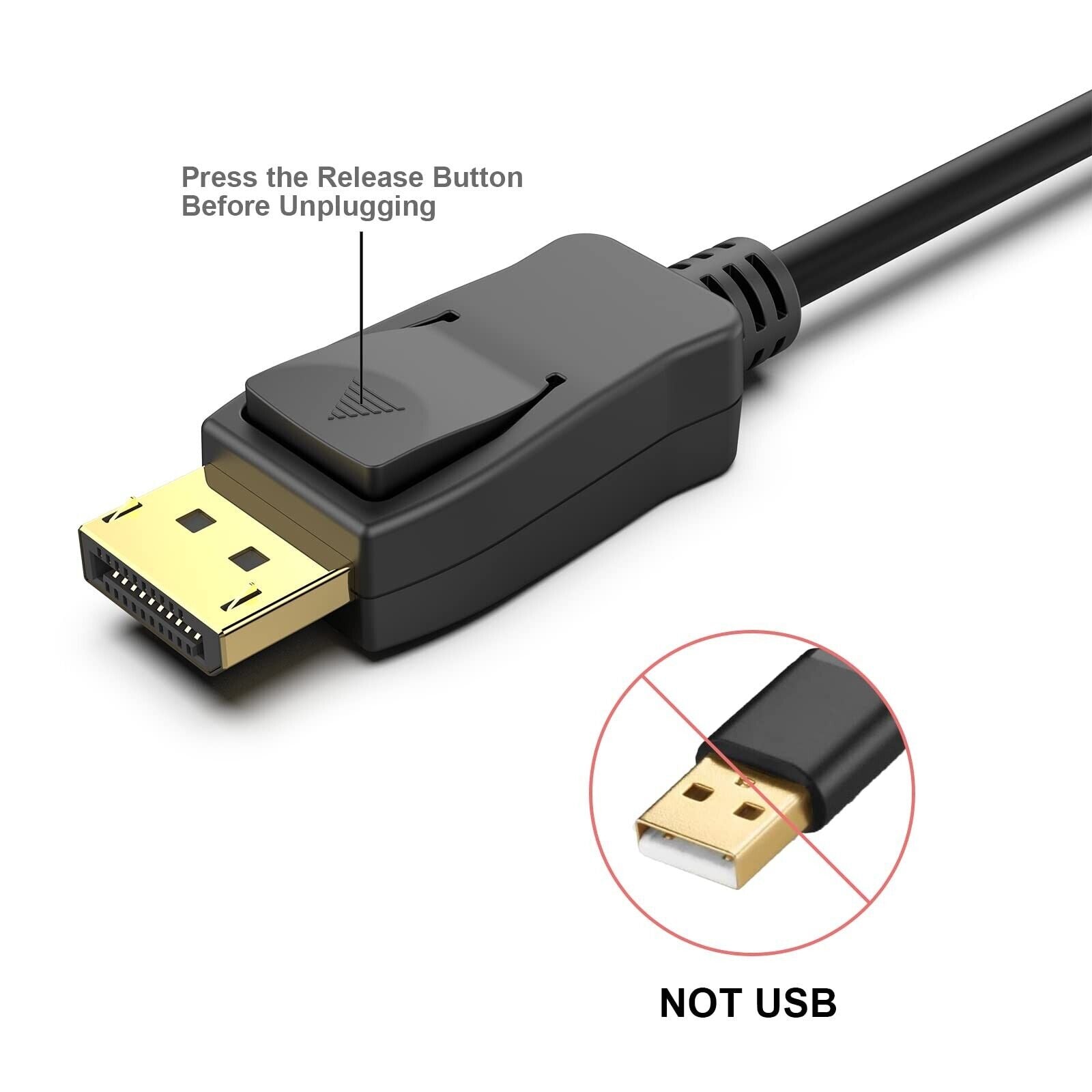 DisplayPort DP to HDMI adapter cable HDMI converter high speed connection cable 