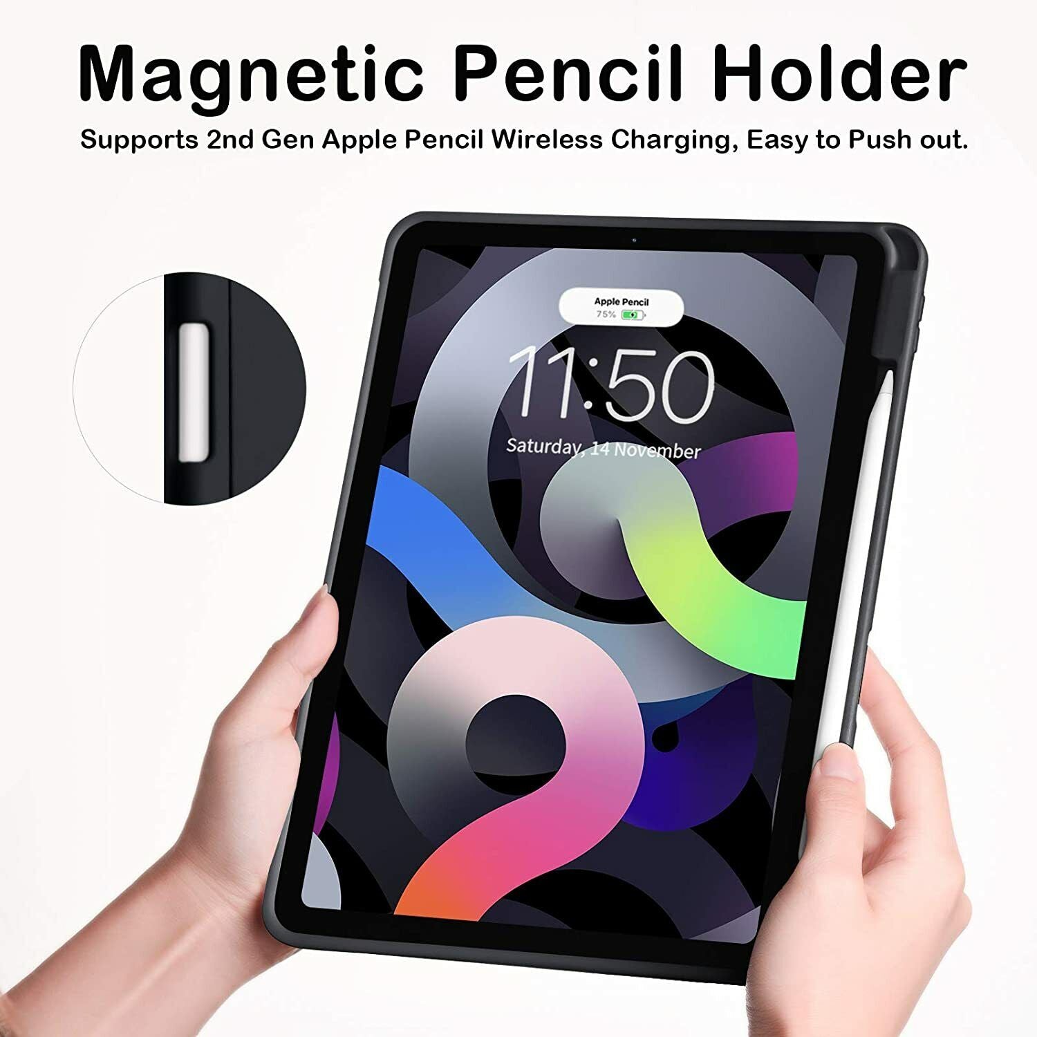 Case for iPad 10.9 2020 Full Body Rugged Shockproof for iPad
