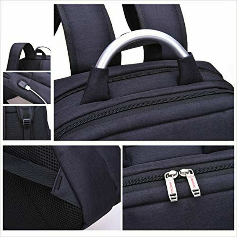Backpack Sport Work Leisure School Backpack Women Men Black Waterproof