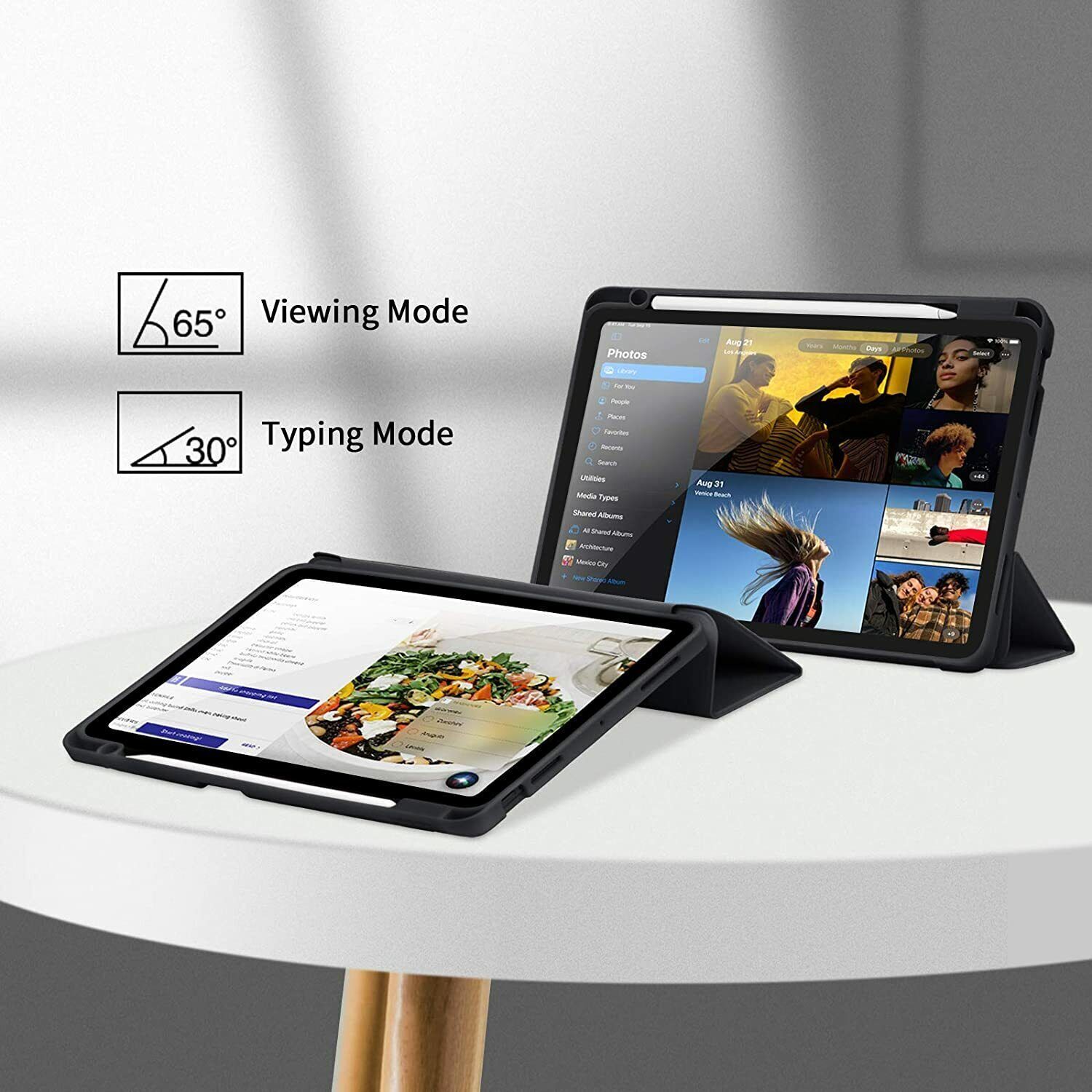 SIWENGDE Hülle für iPad 10.9 2020 Ganzkörperschutz Rugged Shockproof für iPad ..
