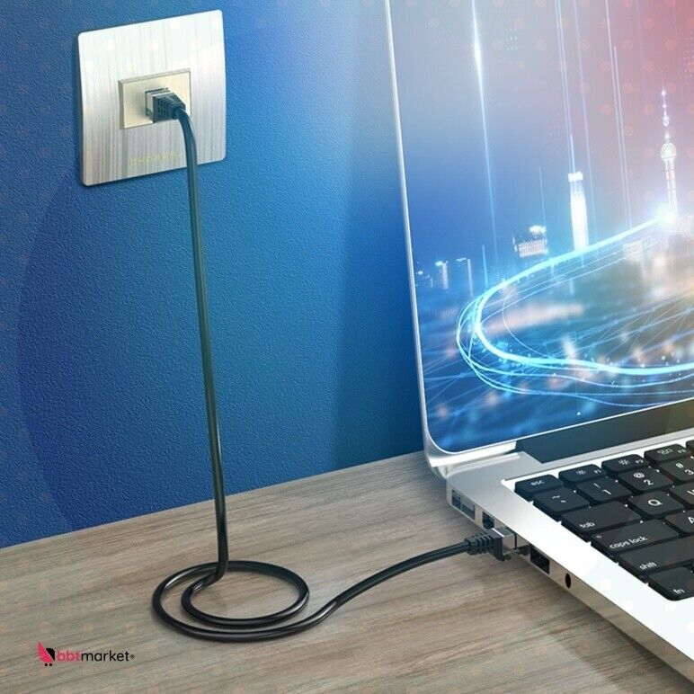 Cat 7 Ethernet cable with RJ45 connector up to 10 Gbit/s (0.5m) - NEW 