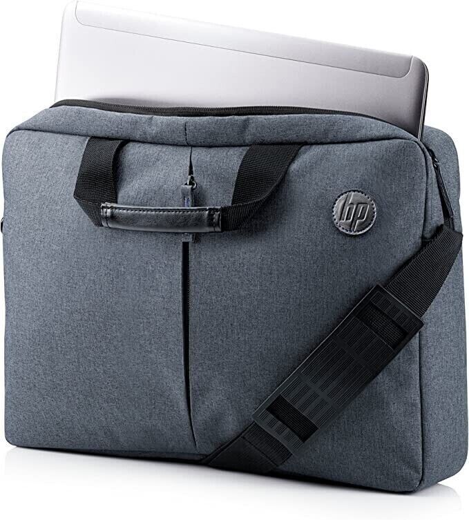 HP Umhängetasche mit Reißverschluss für Laptops, Tablets, 15,6 Zoll Laptopfach