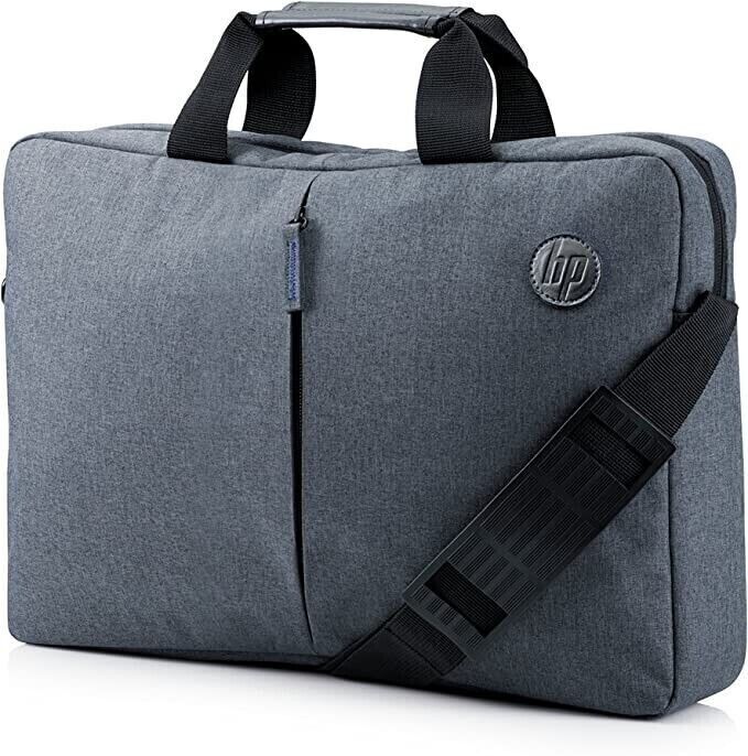 HP Umhängetasche mit Reißverschluss für Laptops, Tablets, 15,6 Zoll Laptopfach