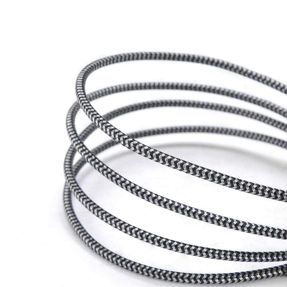 TOPK USB C Kabel [2 Stück 2 m] Typ C Ladekabel Nylon Sync Datenkabel Kompatibel