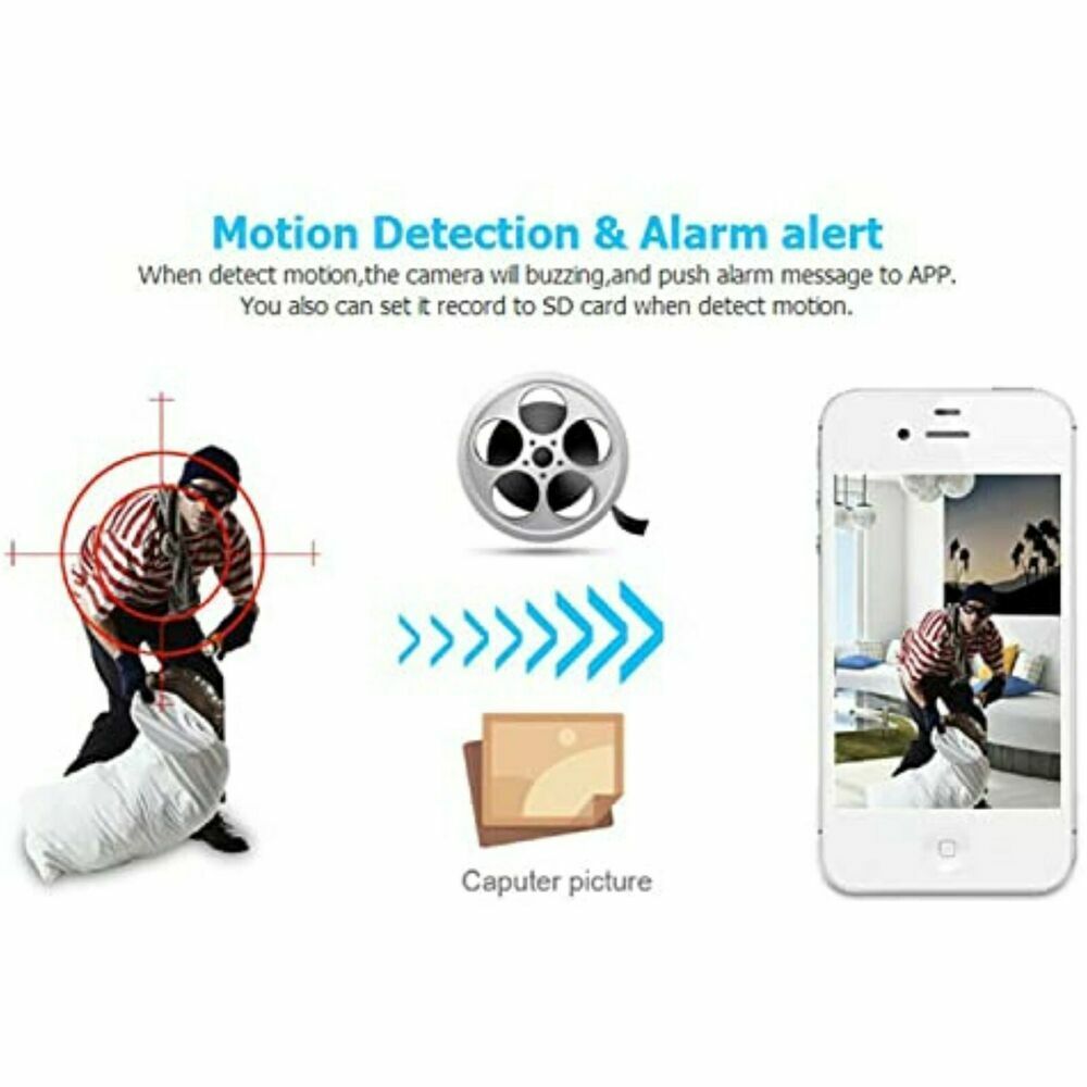 Camera 1080p Wireless Camera IP Surveillance Camera Security Network Wifi Wlan 