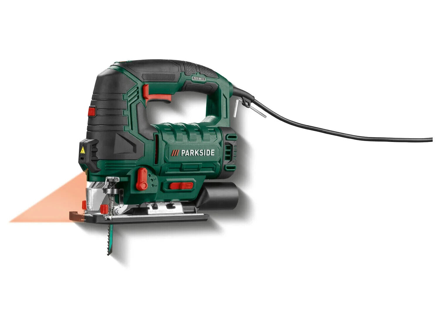 PARKSIDE® pendulum jigsaw »PSTD 800 C3«, with laser guidance Saw-Lock New&amp;OVP! 