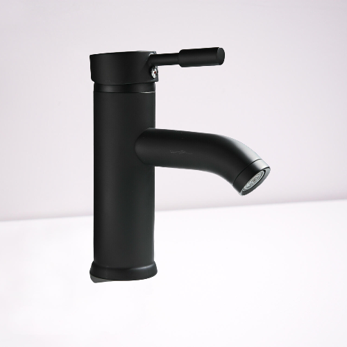 Wash basin faucet bathroom faucet wash basin single lever mixer tap-black-NEW