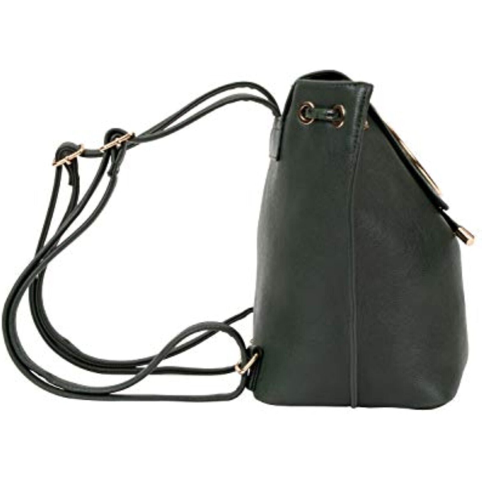 SIX Trendy Green Faux Leather Women's Backpack Ladies Bag FrauBag Leather Backpack 