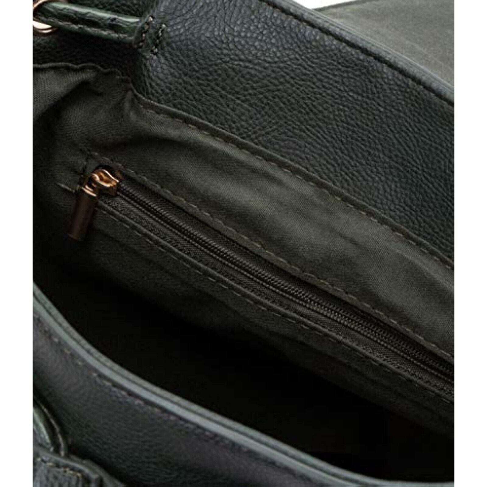 SIX Trendy Green Faux Leather Women's Backpack Ladies Bag FrauBag Leather Backpack 