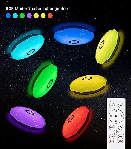 24W LED Deckenleuchte Badleuchte Deckenlampe Küche Wohnzimmer Dimmbar ‎IP20