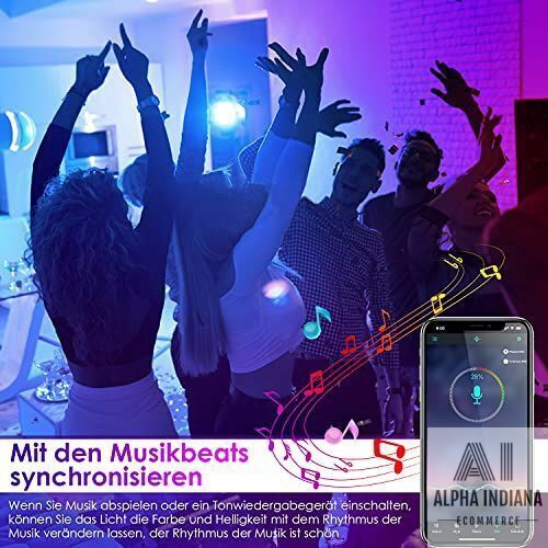 30m LED Strip Light Music Sync Color Changing RGB LED Strip New DE 