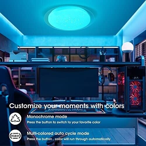 30W LED Deckenleuchte Deckenlampe Bad Badezimmer-Lampe IP65 Küche Flur lampe