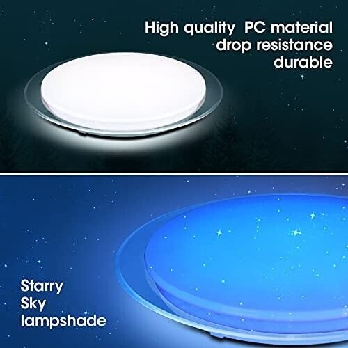 30W LED Deckenleuchte Deckenlampe Bad Badezimmer-Lampe IP65 Küche Flur lampe