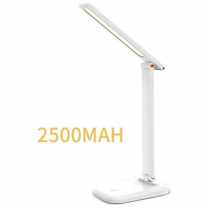 LED desk lamp table lamp dimmable reading lamp office light 7W USB 3 colors DE
