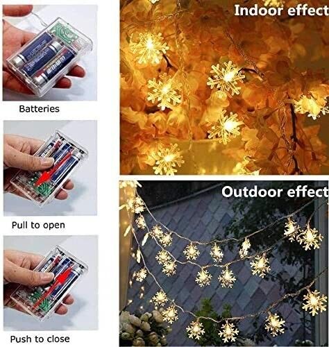 Christmas lights stars fairy lights curtain lights inside stripes 