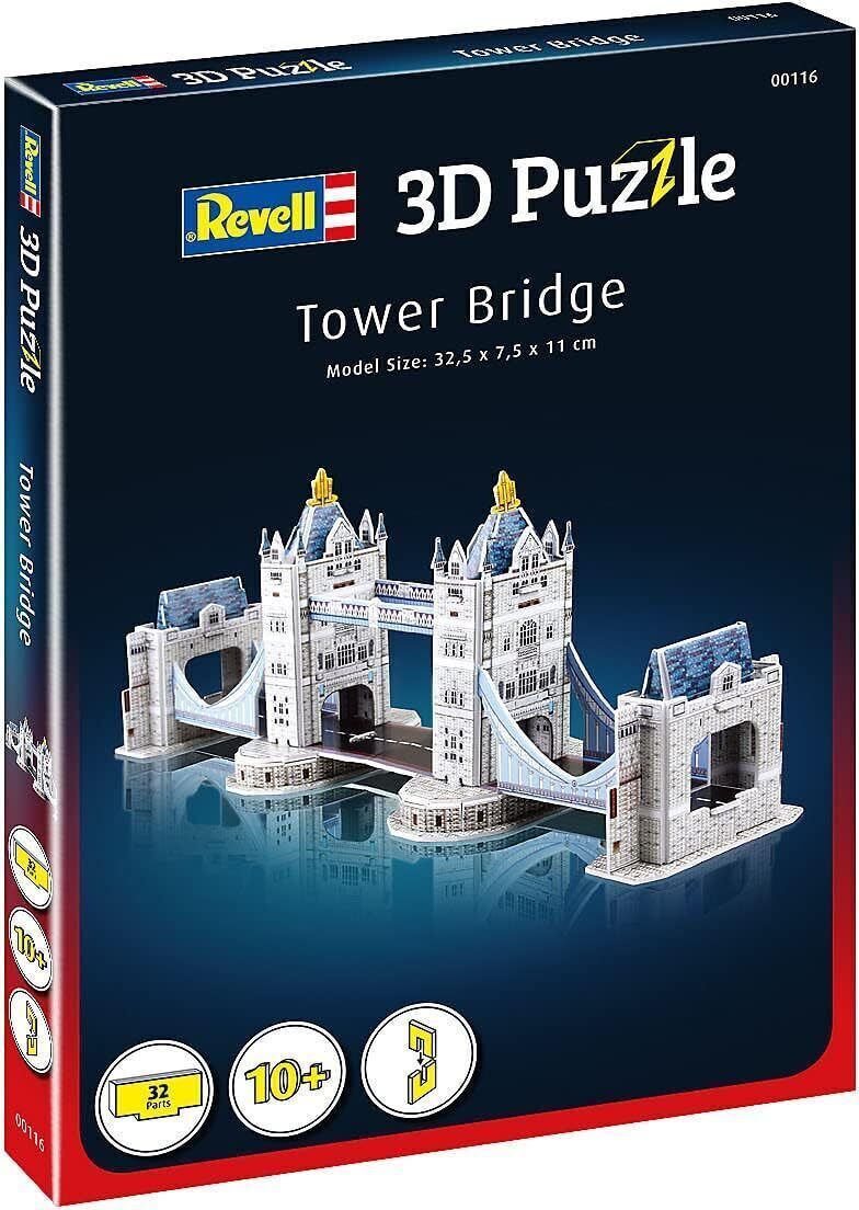 Revell 3D Puzzle, Selection Eiffel Tower, Titanic, Pirate Ship, Mill, Tower