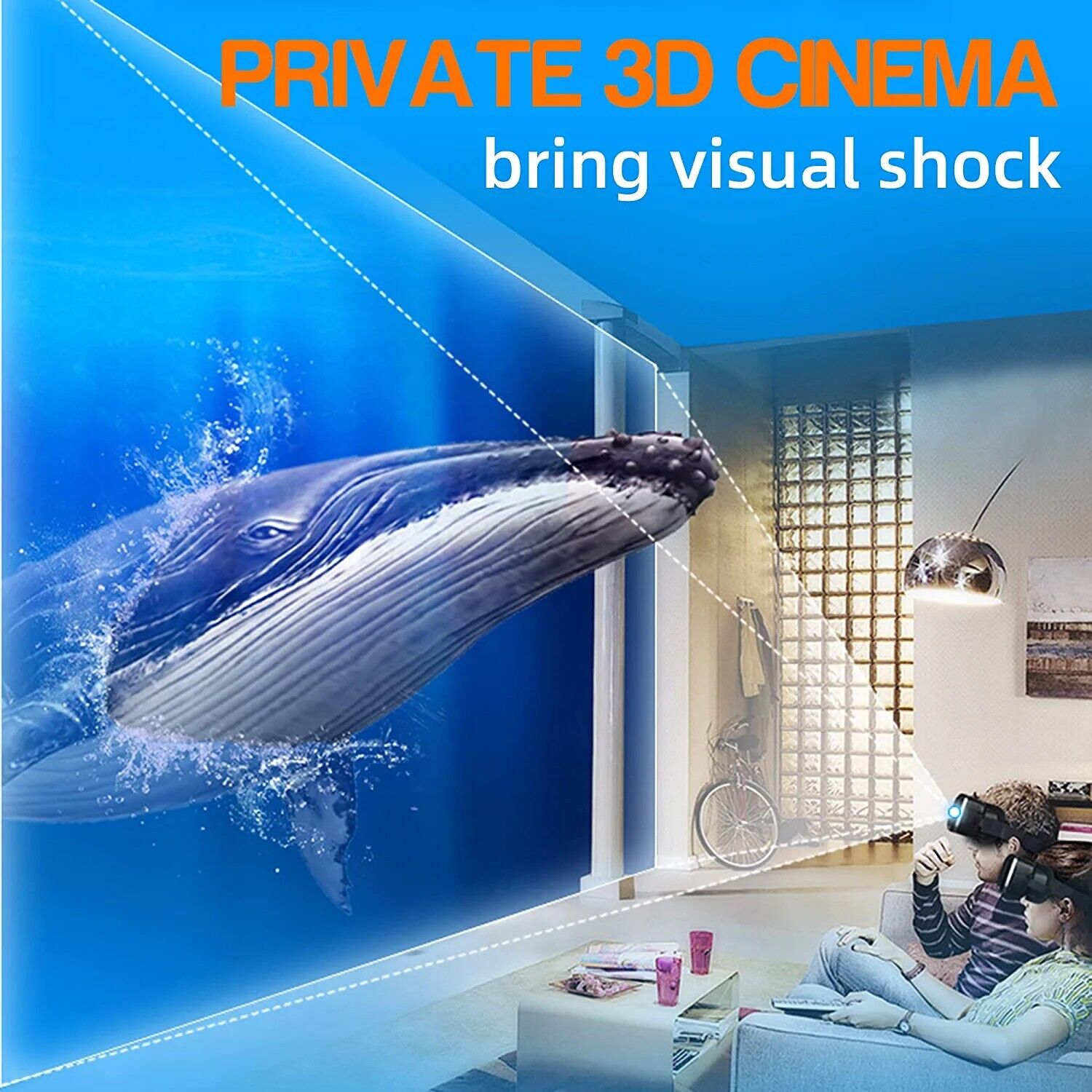 VR glasses with headphones Virtual Reality Headset suitable for 3D VR FIYAPOO 
