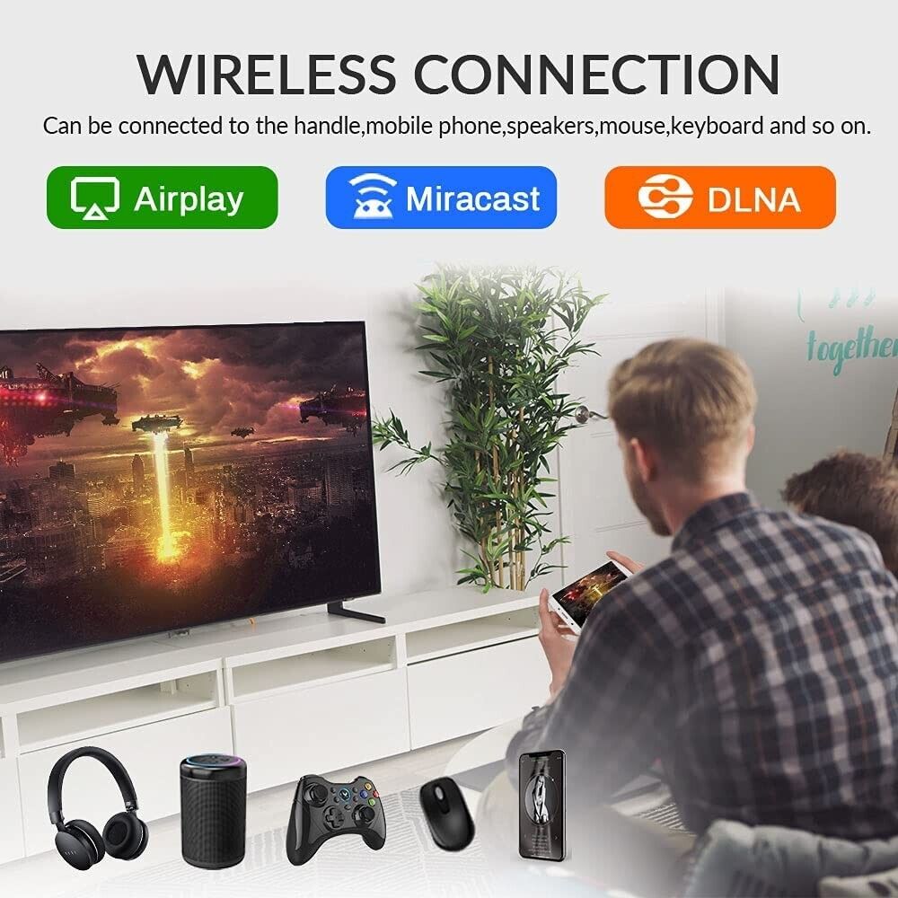 Smart Tv Box Android 10.0 Quad-Core Wifi 4-Core Player. H616 Netzwerk 32 GB
