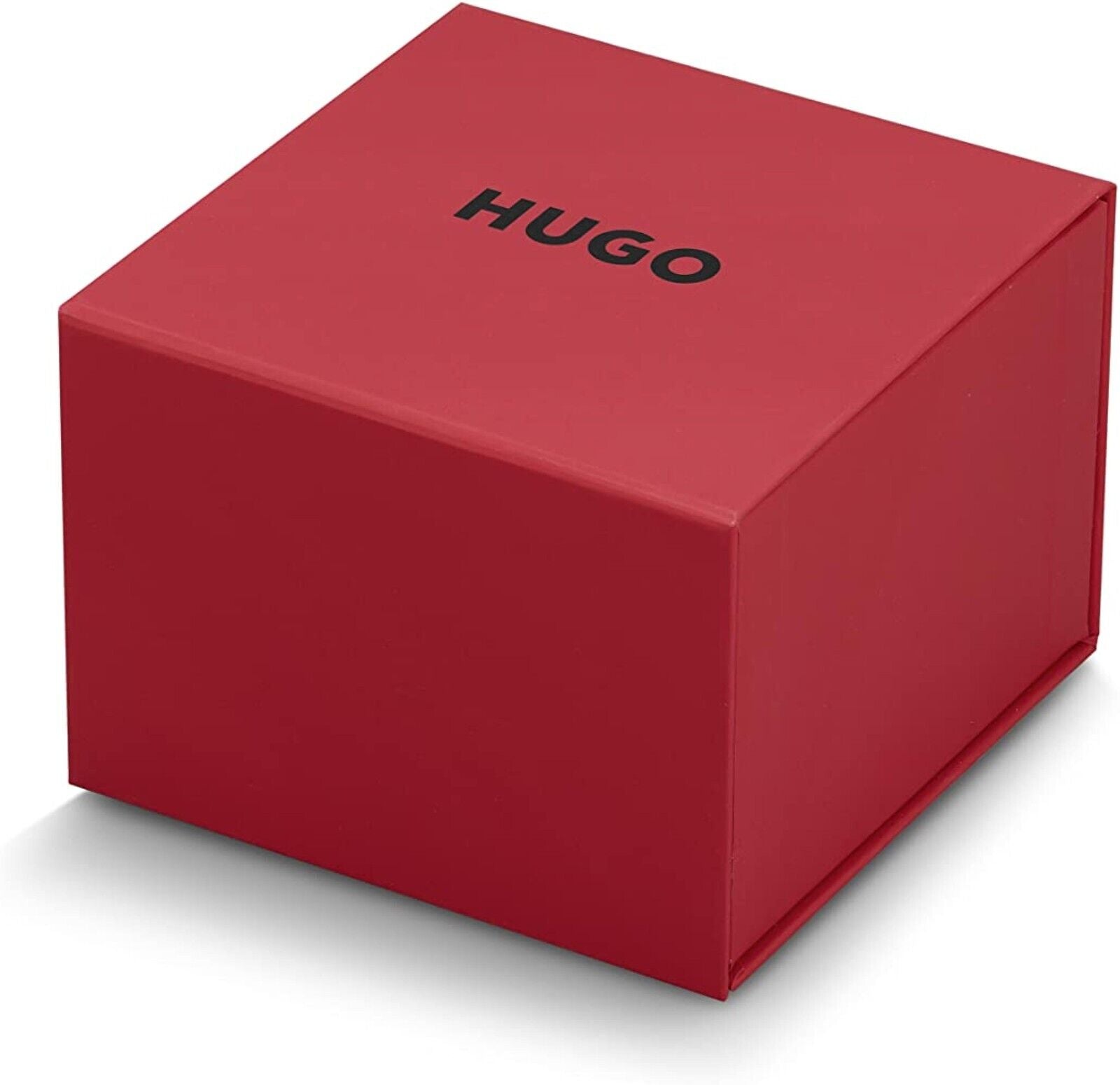 HUGO Analog Men's Wristwatch Quartz with Black Stainless Steel Black Quartz Movement 