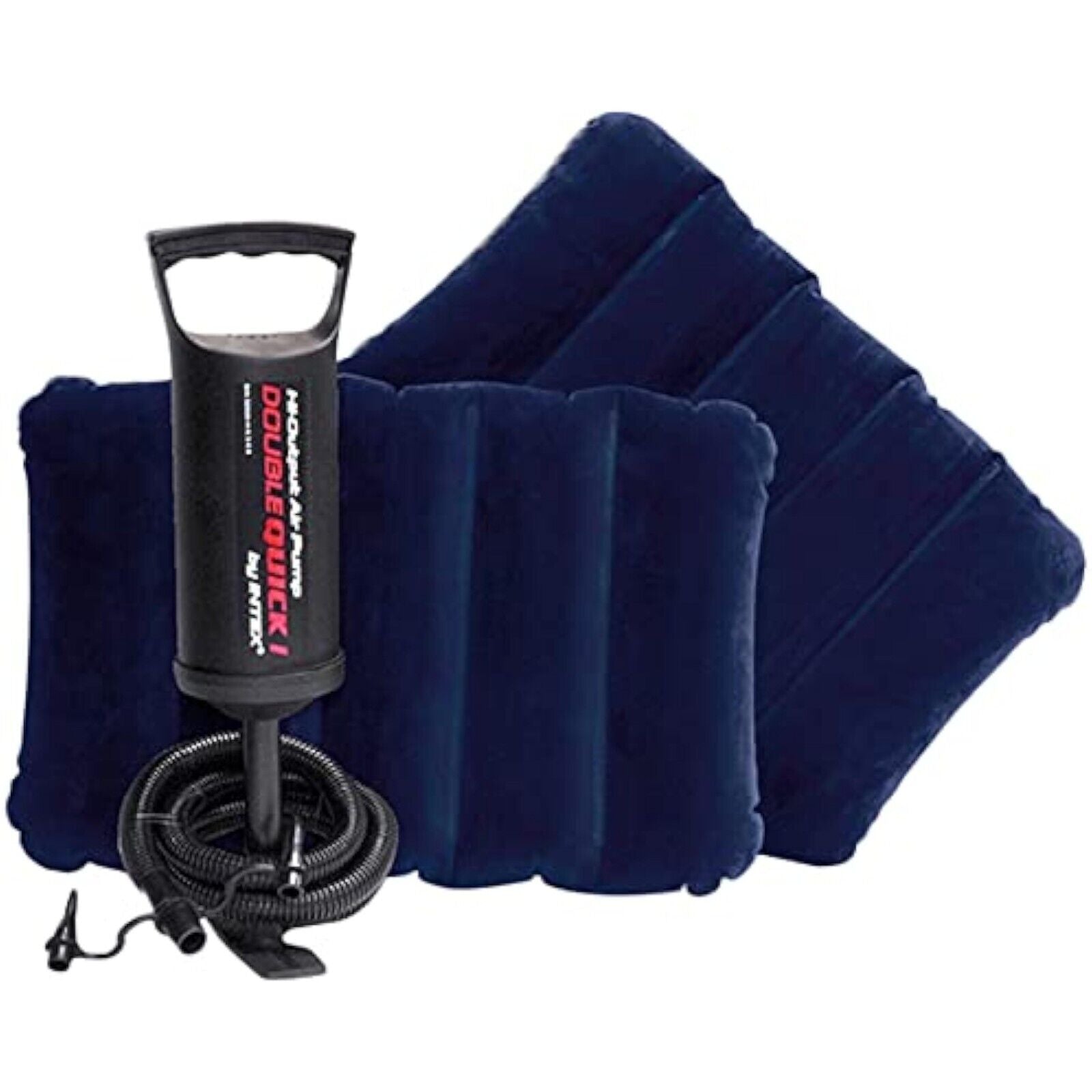 luftbett handpumpe INTEX Queen Luftbett 203x152x25 cm – Gästebett mit Handpumpe und 2 Kis
