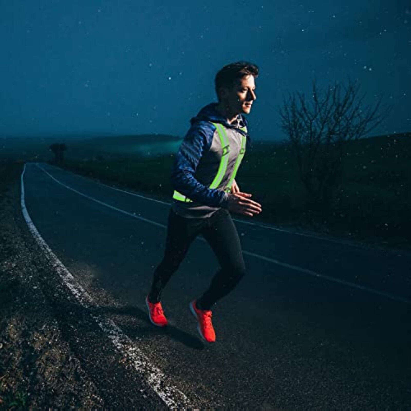 Reflektor Warnweste Sicherheitsweste Reflektorgurt Unfallweste Weste Gurt Joggen