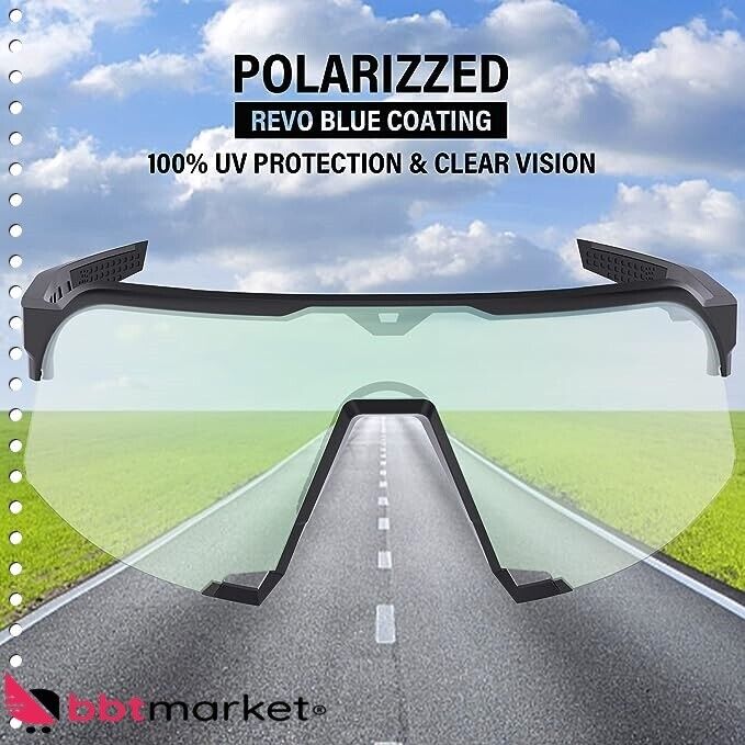 Cycling Glasses Polarized Sunglasses Outdoor Sports Glasses - NEW