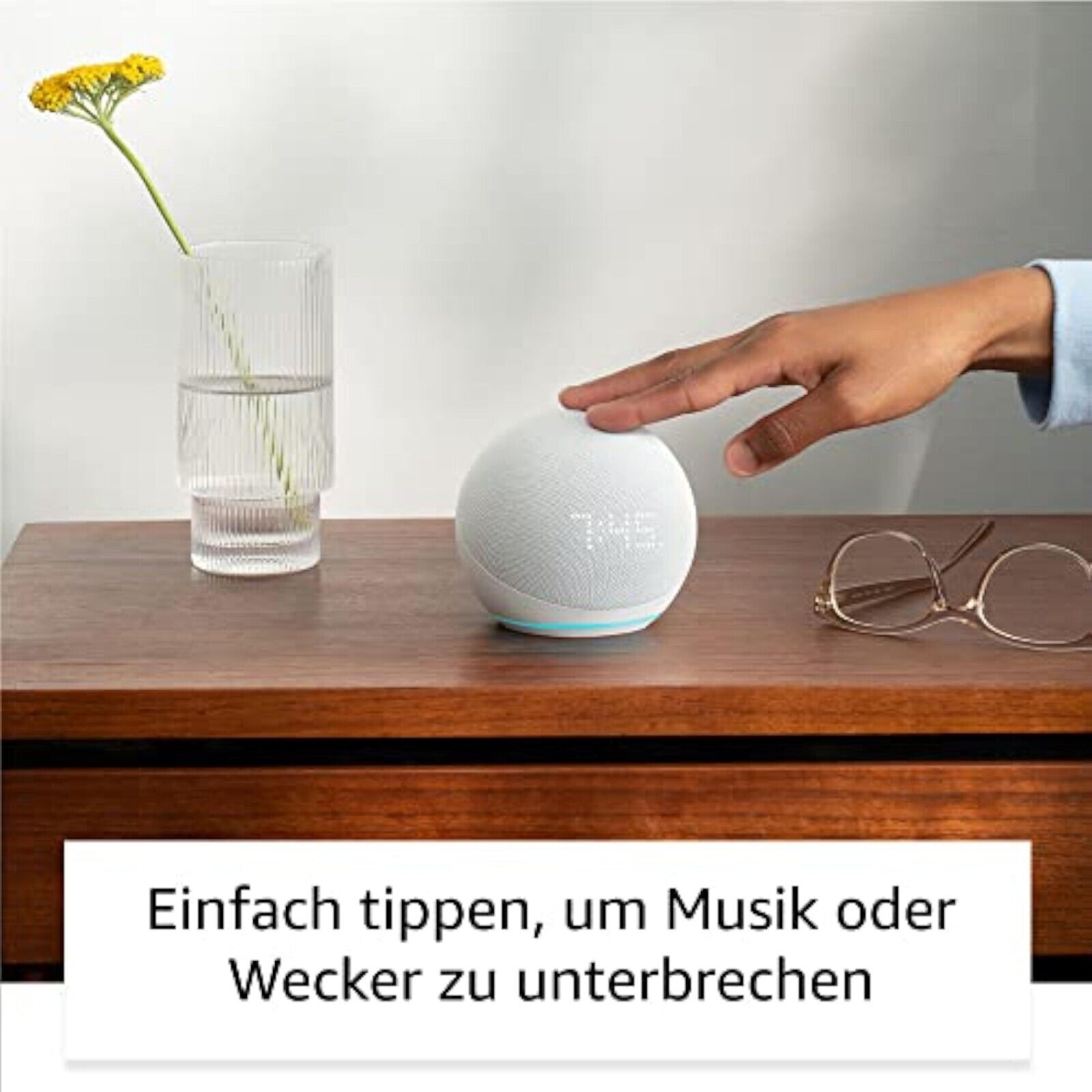 AMAZON Echo Dot (5th Gen. 2022) with Clock Alexa Smart Speaker Wi-Fi and Bluetooth 