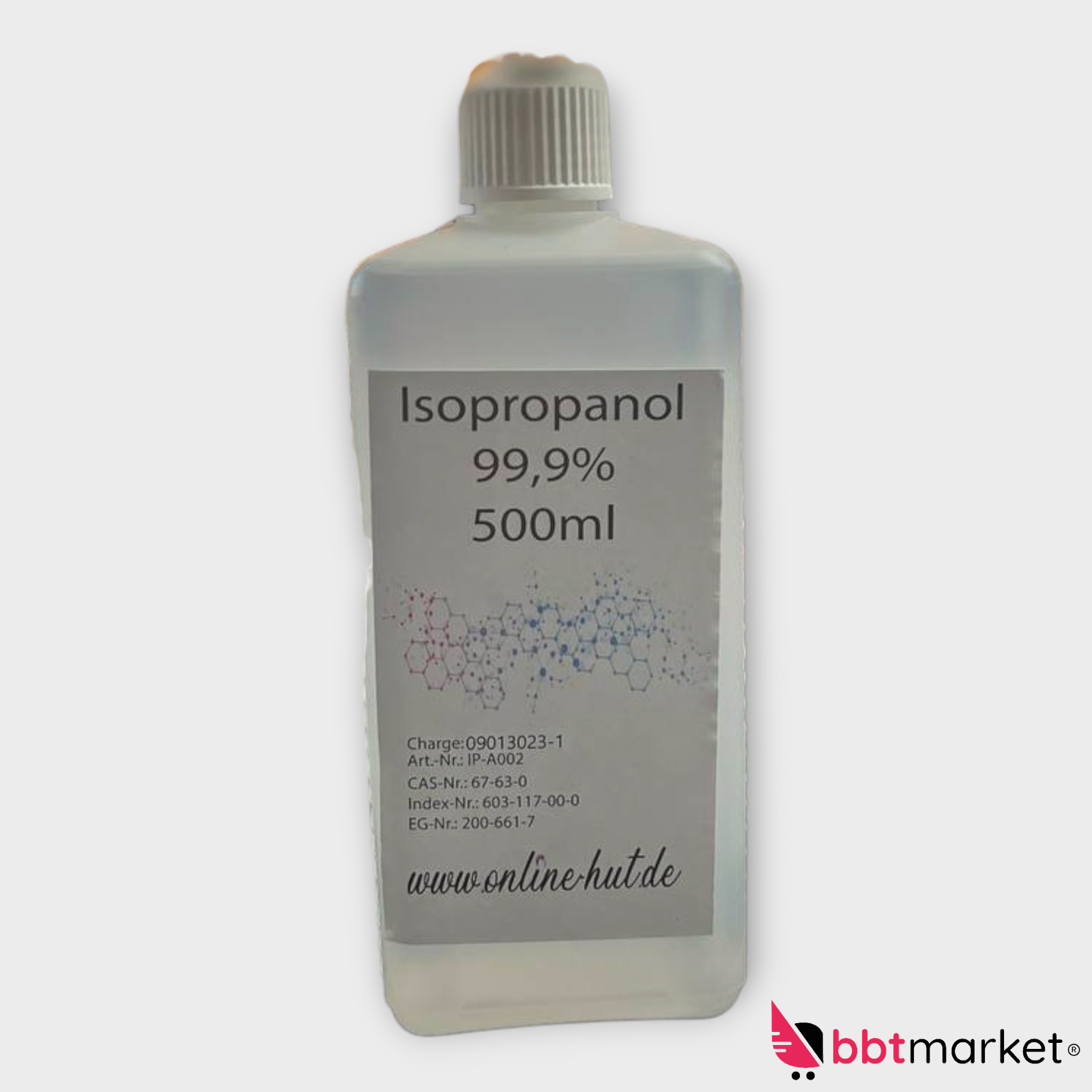Online Hat - Isopropanol - Clear - 99% - 500 ml new