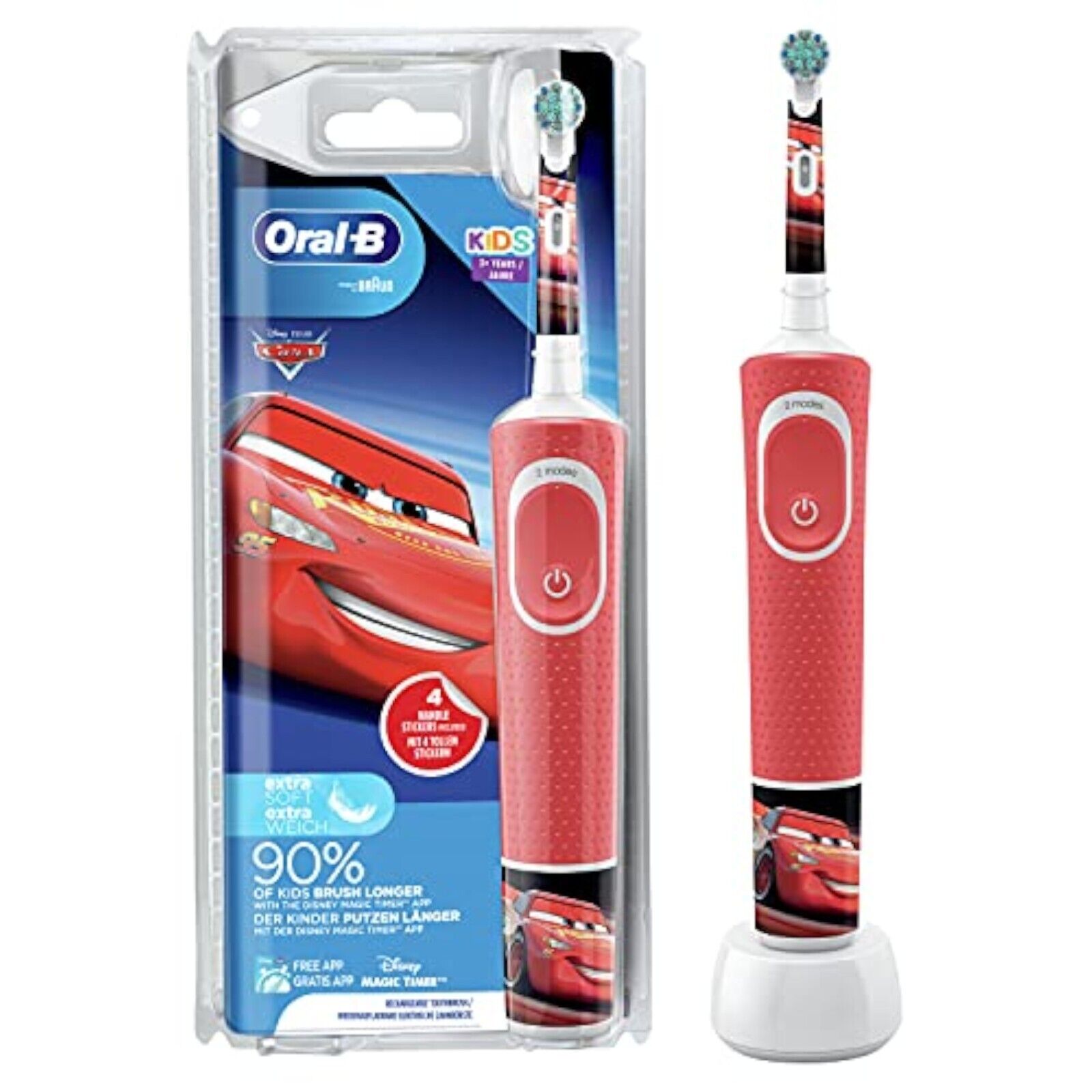 Oral-B Vitality 100 Kids Cars CLS from 3 years children's toothbrush electric new in original packaging 