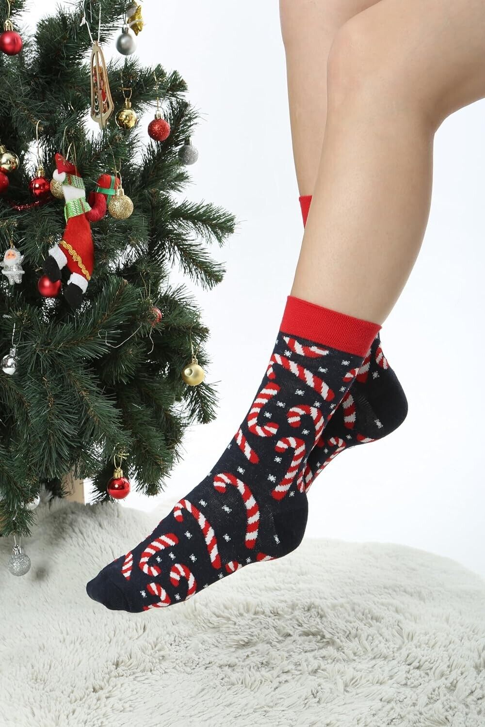 colorful&amp;funny men's women's socks cotton men's stockings Christmas gift V1