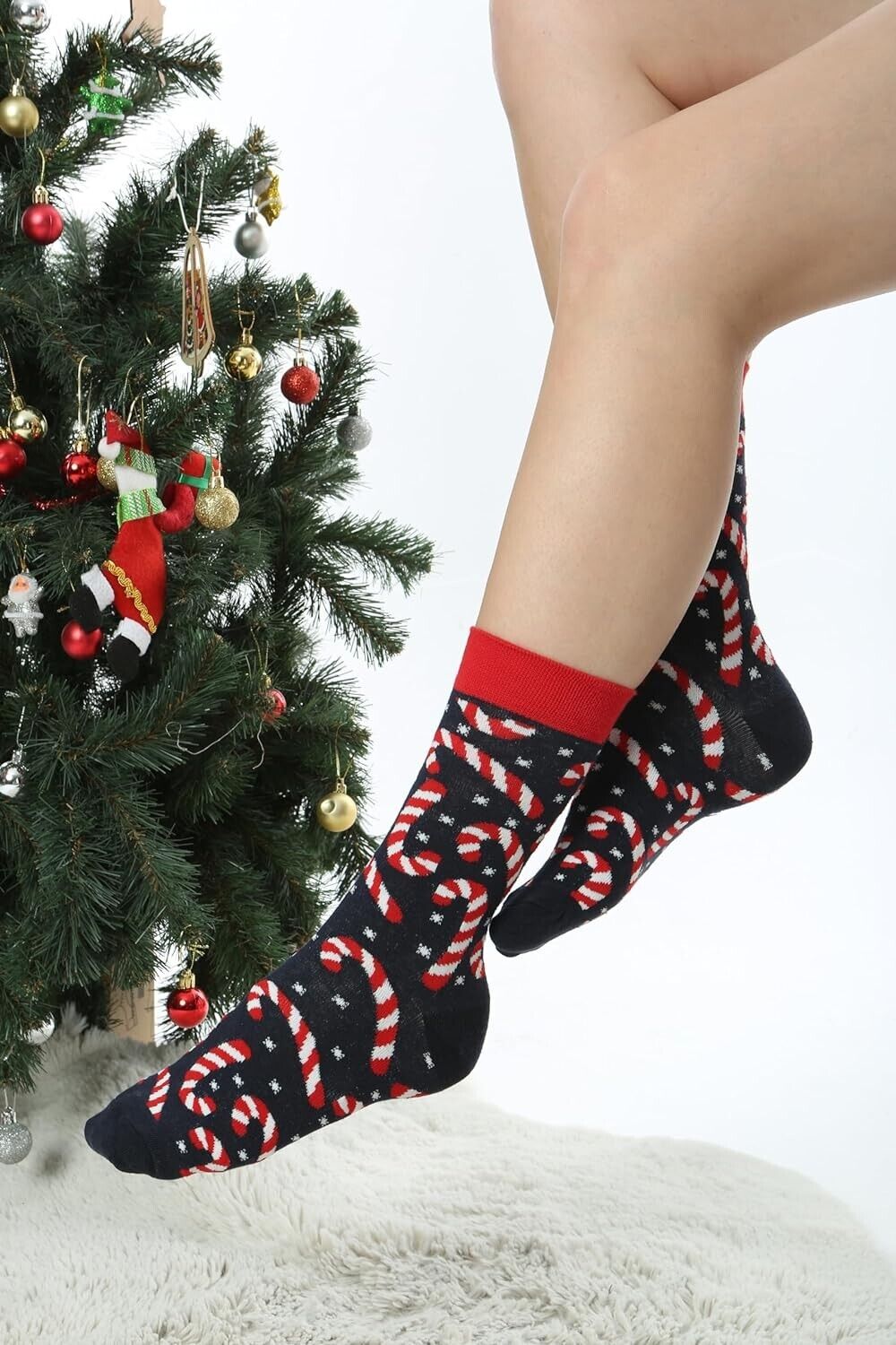 colorful&amp;funny men's women's socks cotton men's stockings Christmas gift V1