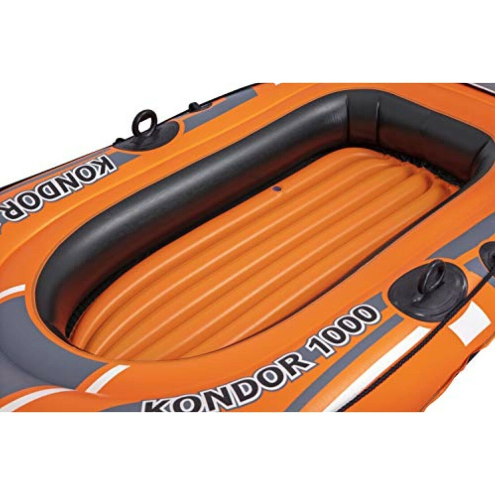 BESTWAY Schlauchboot mit 2 Rudern-155x93x30cm Freizeitboot Paddelboot Angelboot