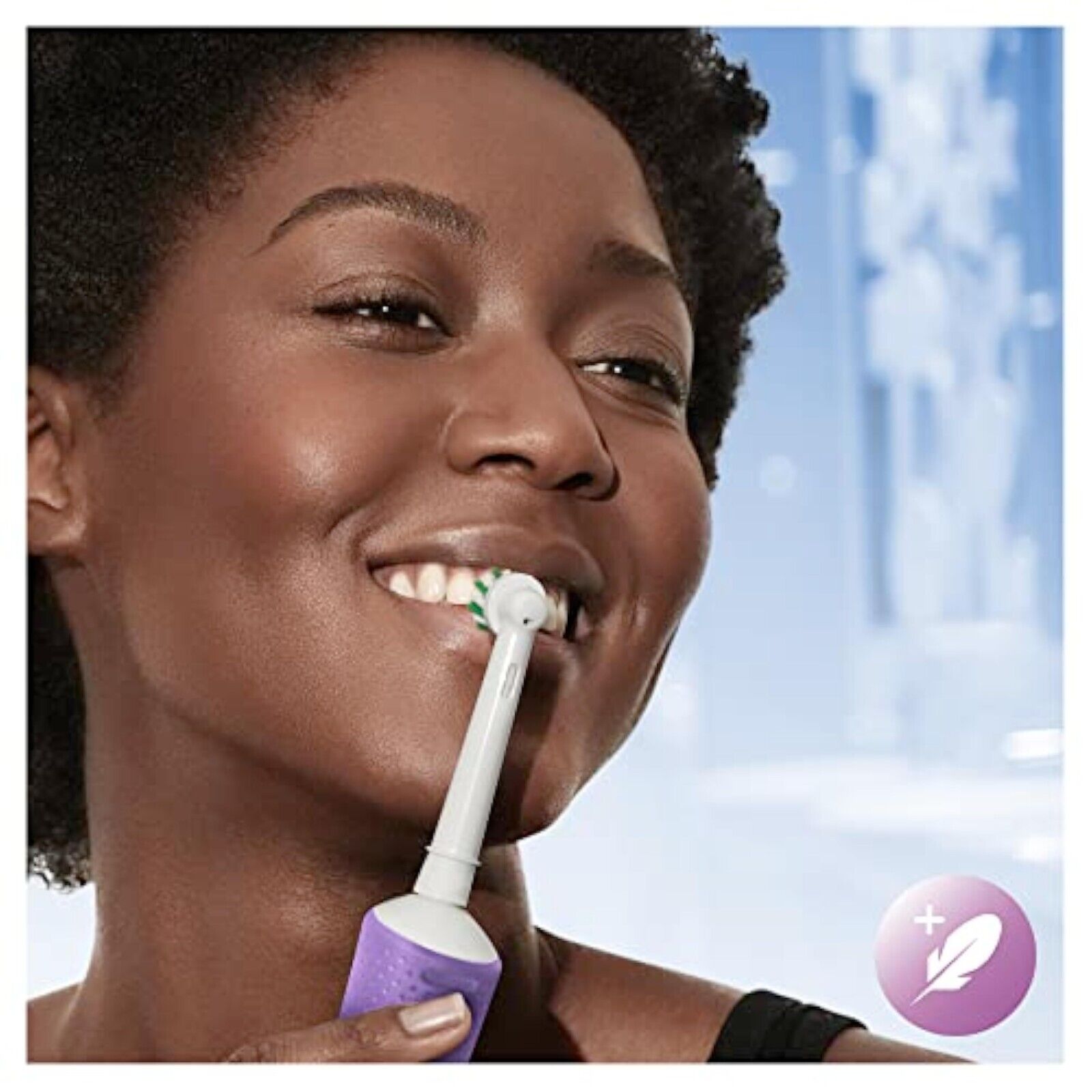 Oral-B elektrische Zahnbürste Vitality Pro Box Lilac Violet Toothbrush-Technolog