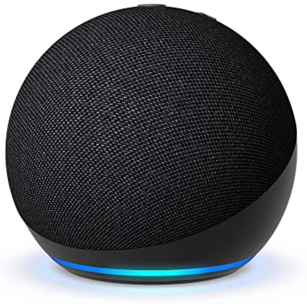 Amazon Echo Dot 5. Generation mit Alexa - Schwarz Smart Lautsprecher