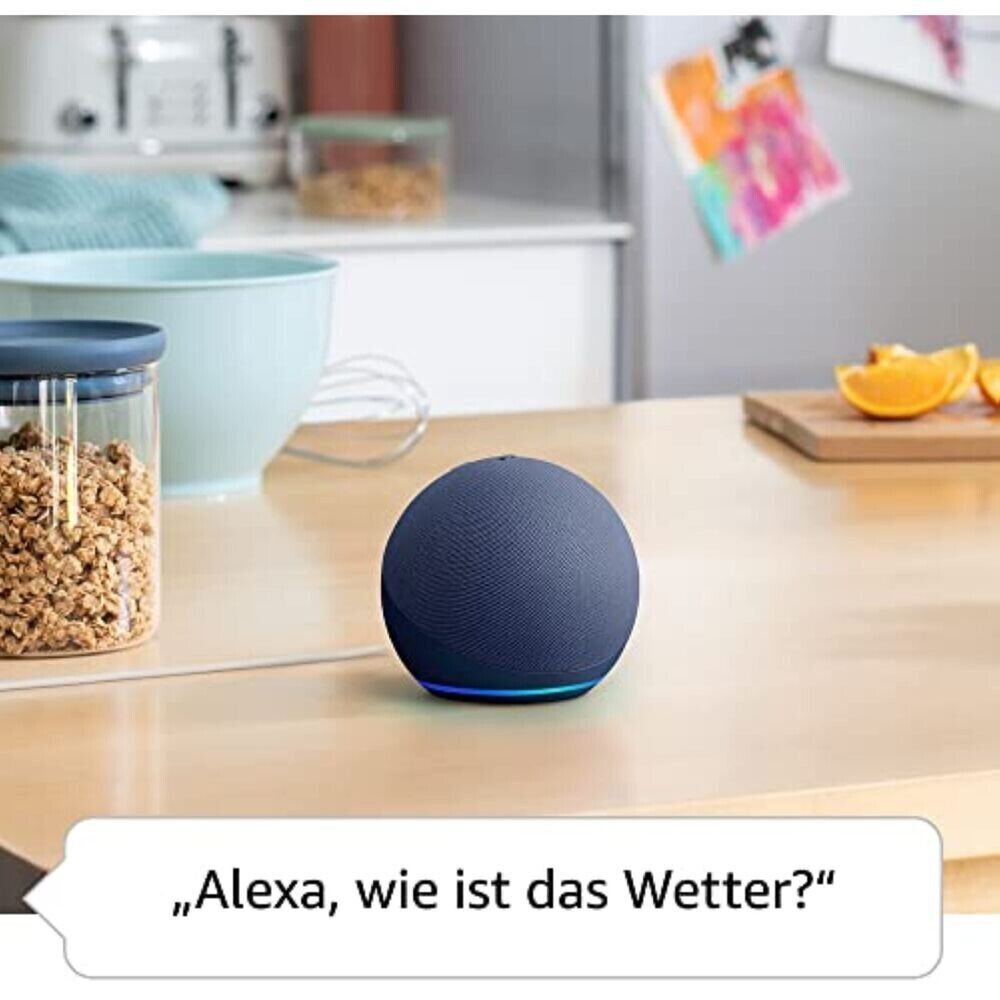 Amazon Echo Dot 5. Generation mit Alexa - Schwarz Smart Lautsprecher