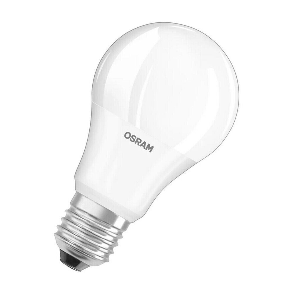 1 x Osram LED Lampen A60 Birnen 8,5W = 60W E27 matt 806lm Tageslicht 6500K kalt