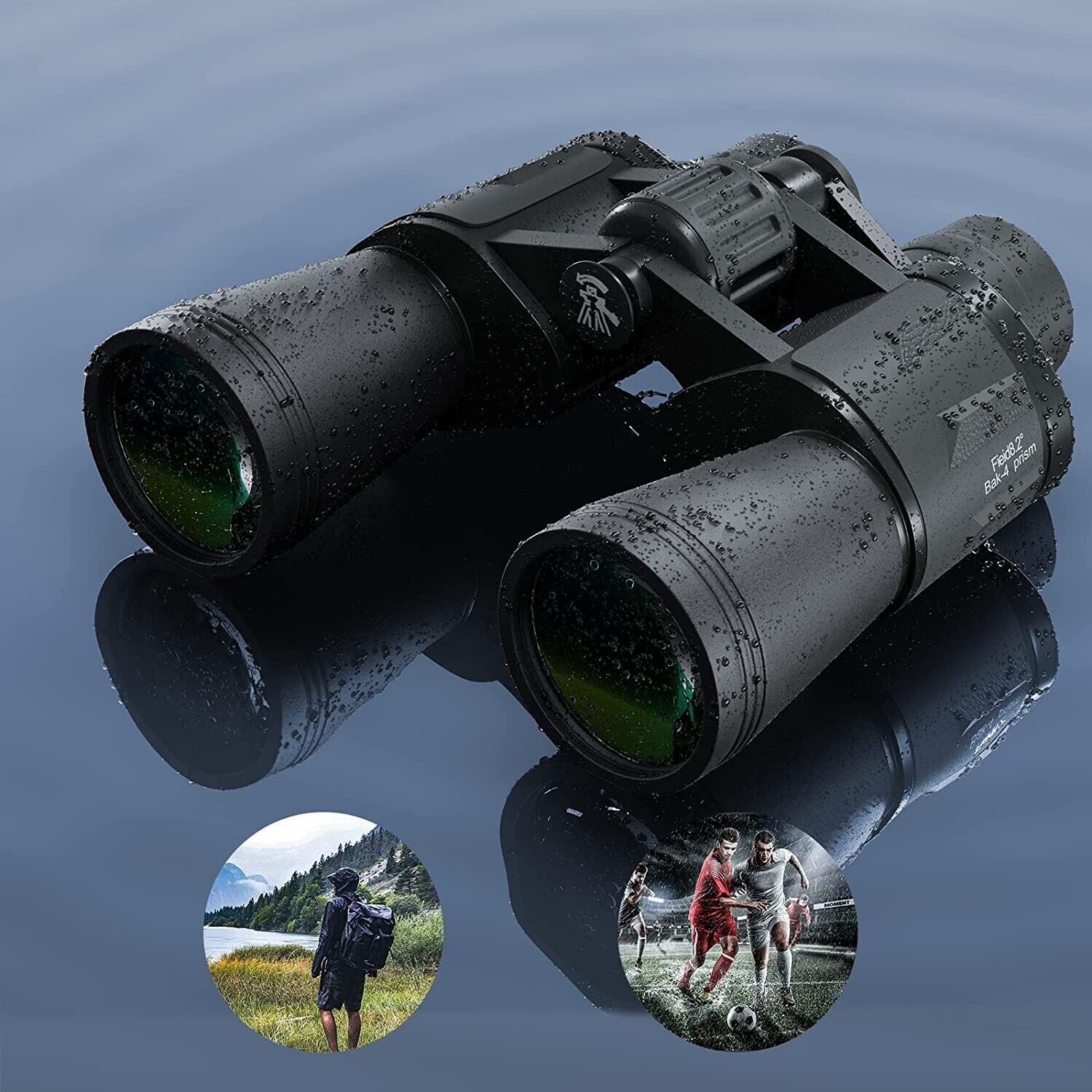 Fernglas Feldstecher Fernrohr Binoculars Ferngläser Zoom Wasserdichte-Nachtsicht