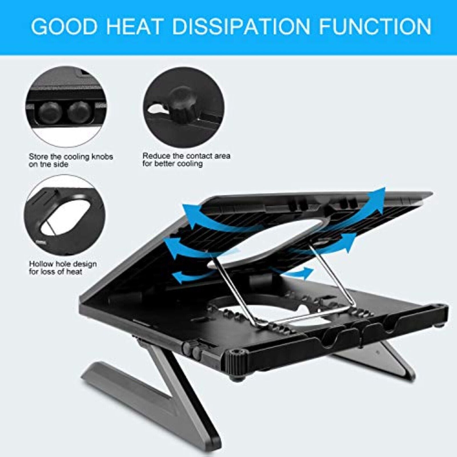 Laptop Ständer Multi-Angle Notebook Desk mit Belüftung Einstellbare (ohne box)