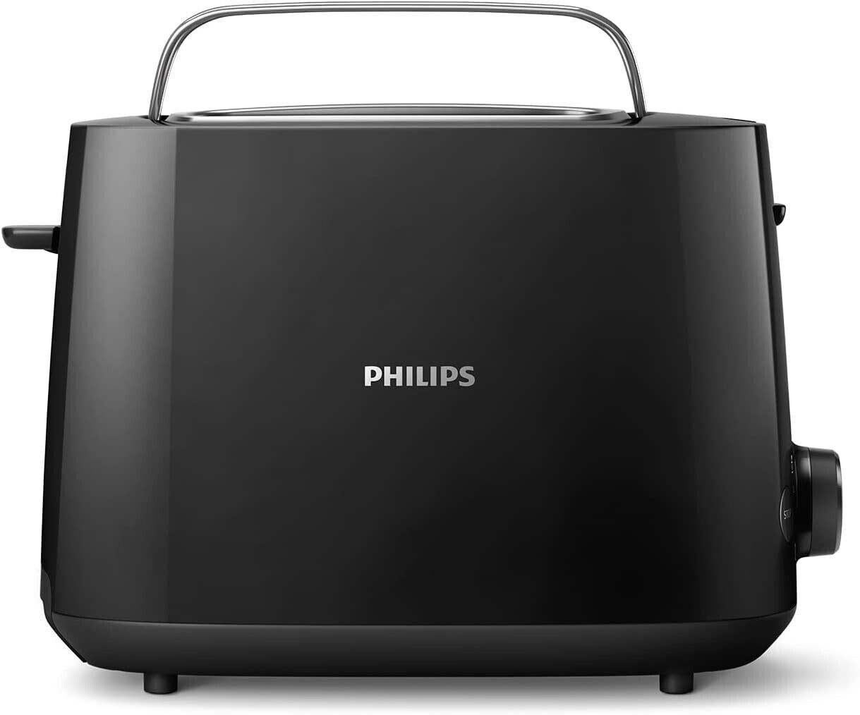 Philips Toaster – 2 Toastschlitze, 8 Stufen Brötchenaufsatz, Auftaufunktion neu