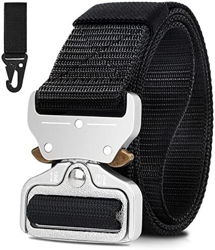 Herren Armee Militär Military Gürtel Taktischer Gürtel Belt Nylon Schnalle NEU