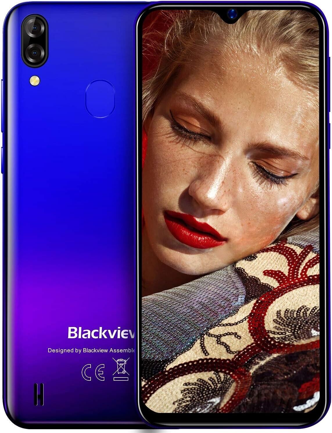 Blackview A60 Pro Smartphone 6,1 Zoll 3GB+16GB 4080mAh Fingerprint 4G Handy 8MP