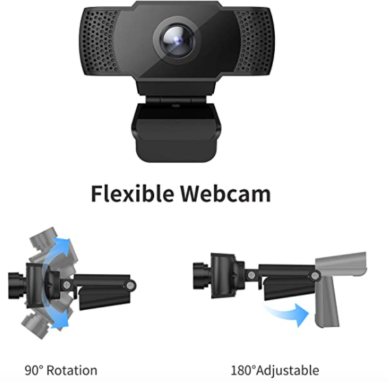 1080P USB Webcam Kamera Full HD Mit Mikrofon für PC Computer Laptop Windows Mac