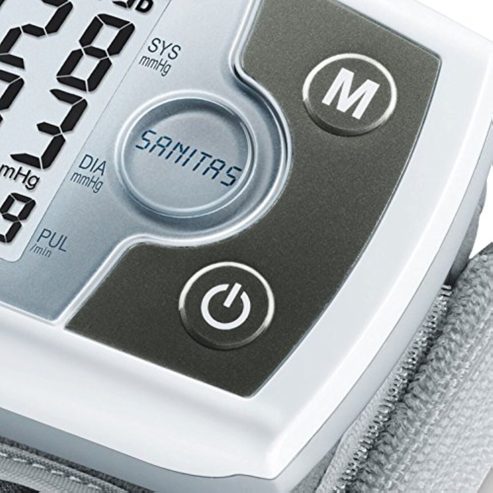 SANITAS Handgelenk Blutdruckmessgerät SBM 03 WHO Automatische Pulsmessung