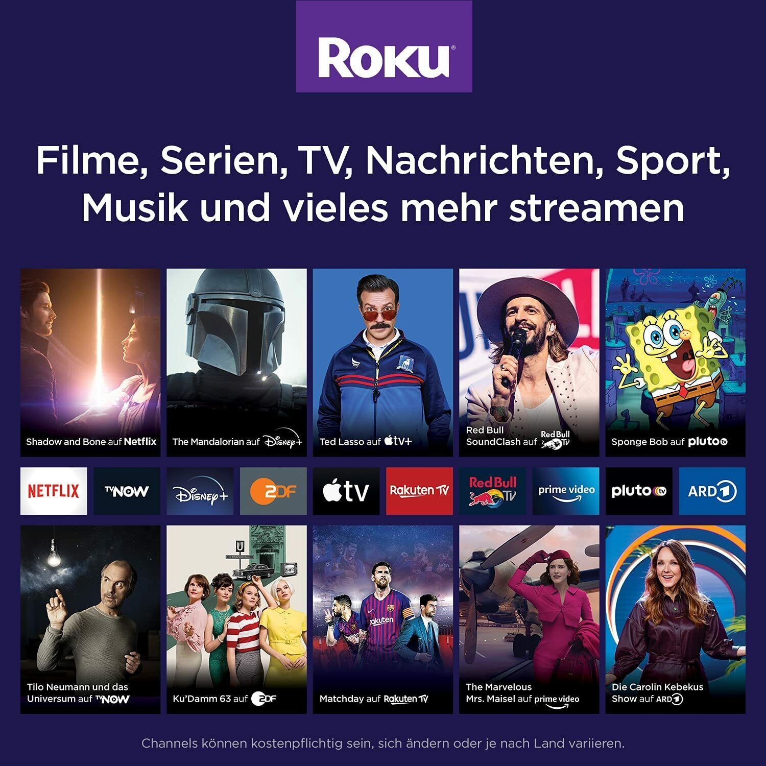 Express 4K | HD/4K/HDR Streaming Media Player | Funktioniert nur in Deutschland