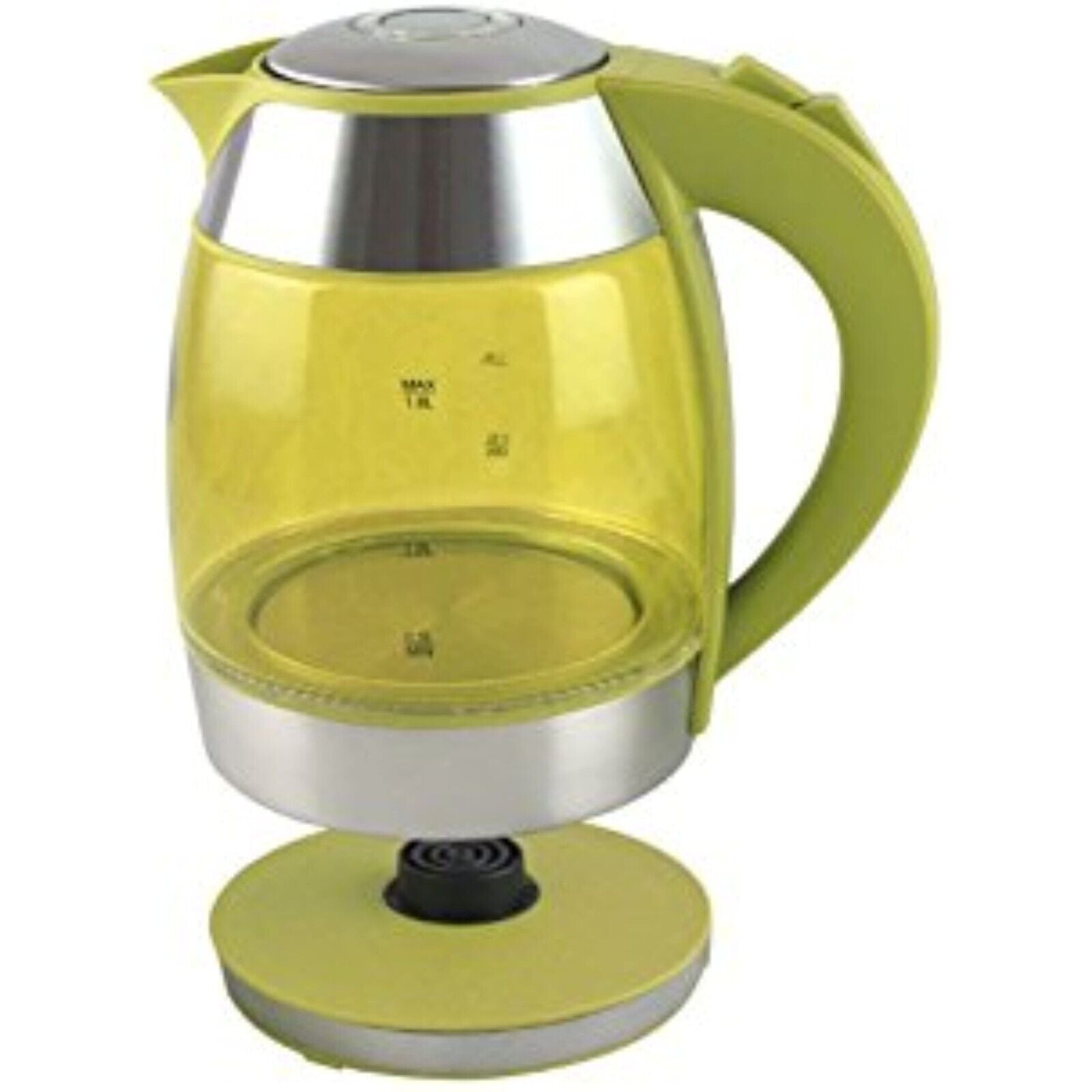 Wasserkocher Water Kettle Kochgeschirr Led  Bratpfanne 2200 Watt Cyber Edelstahl