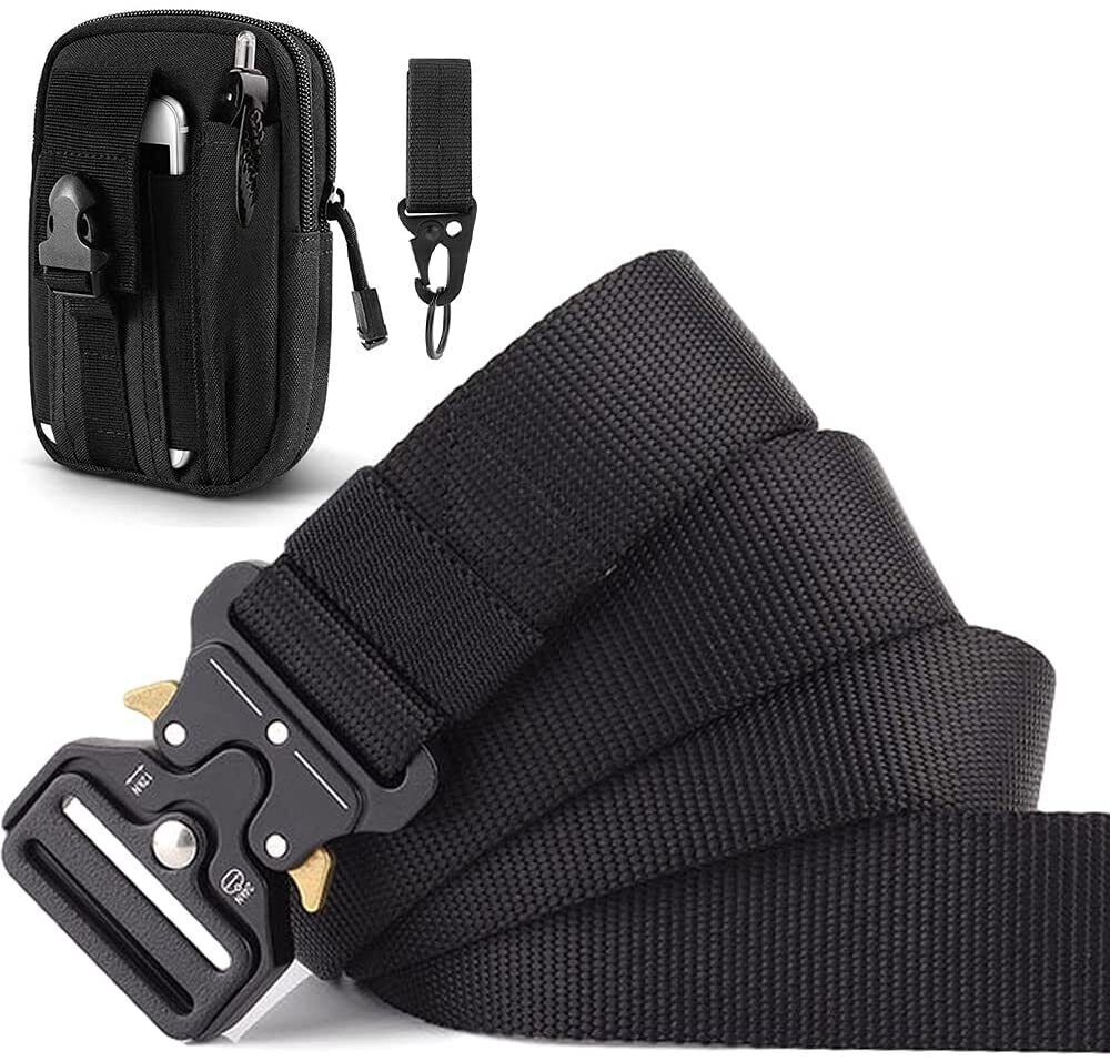 Herren Armee Militär Military Gürtel Taktischer Gürtel Belt Nylon Schnalle NEU