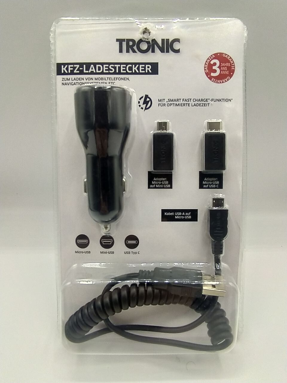 Zigarettenanzünder 2 USB Adapter Kfz Auto Ladegerät Ladeadapter 4,8A LKW Handy