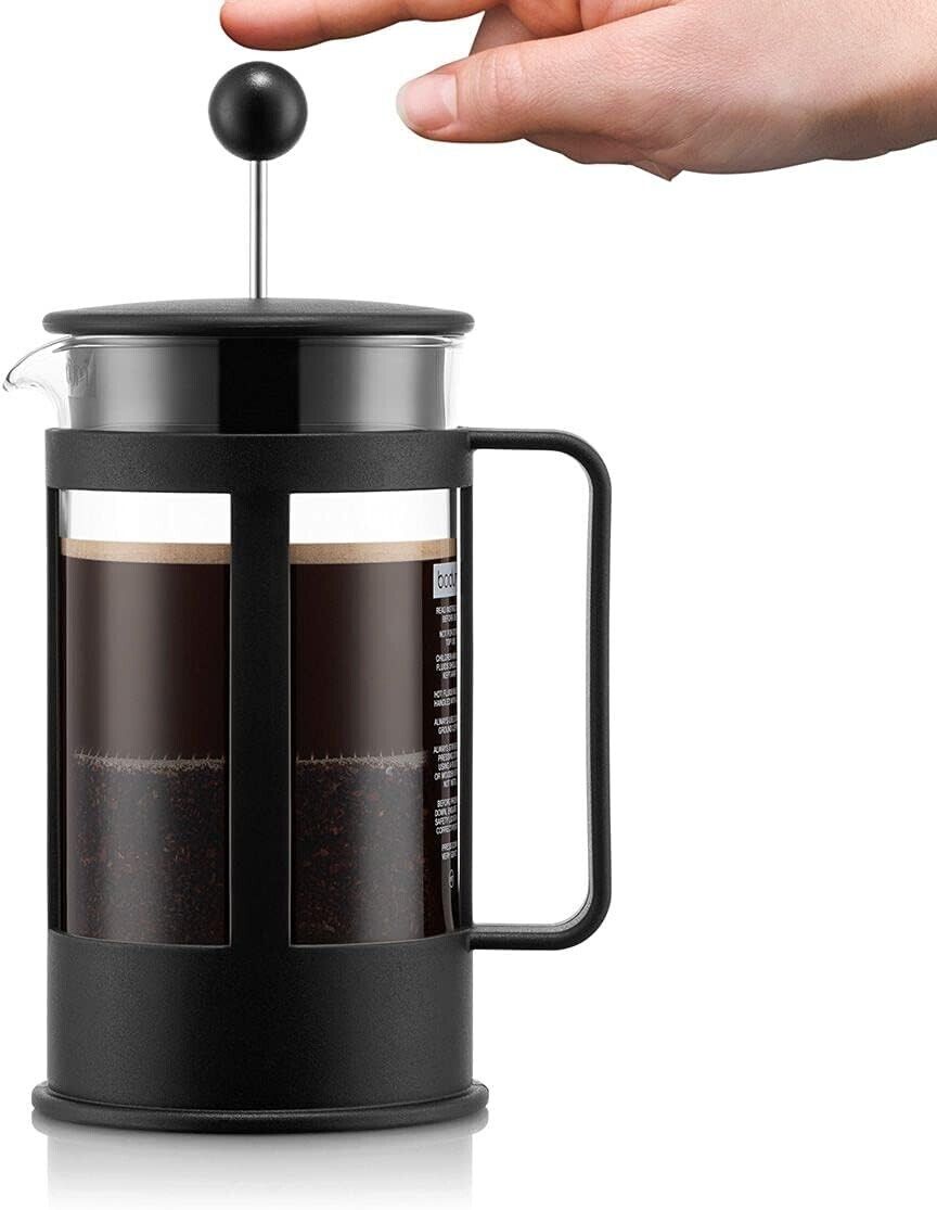 Bodum 0,35 L KENYA Kaffeebereiter French Press System, Spülmaschinengeeignet